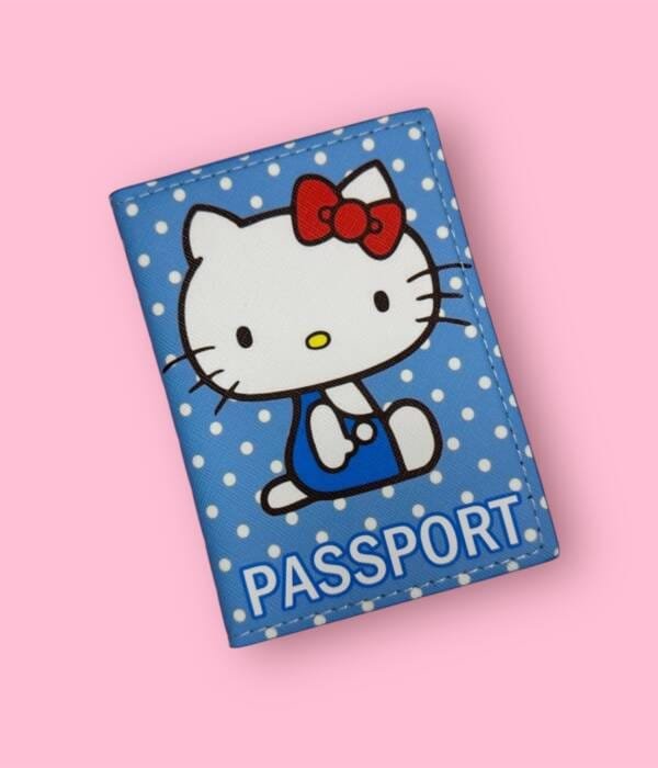CUSTODIA PASSAPORTO KITTY