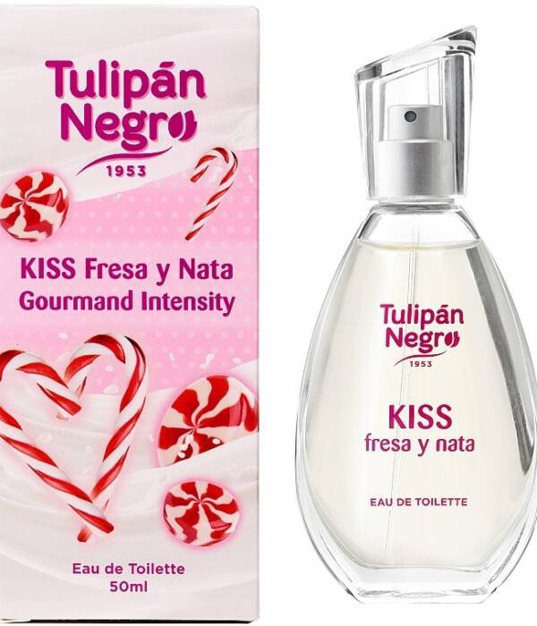 TULIPAN NEGRO KISS FRESA Y NADA EDT 50 ML